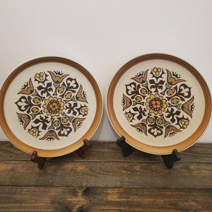 Vintage 1966-1976 Langley Stoneware 2 dinner plate